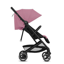 Load image into Gallery viewer, CYBEX Beezy Stroller, Lightweight Baby Stroller, Compact Fold, Compatible with All CYBEX Infant Seats, Stands for Storage, Easy to Carry, Multiple Recline Positions, Travel Stroller, Magnolia Pink
