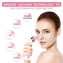 Load image into Gallery viewer, Blackhead Remover Pore Vacuum - Electric Blackhead Vacuum Cleaner Blackhead Extractor Tool Device Comedo Removal Suction Beauty Device for Women（Pink)
