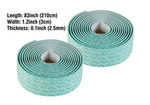 Load image into Gallery viewer, MARQUE Peak Bike Handlebar Tape – Road Cycling Bicycle Handle Bar Wrap with Non-Slip Grip for Drop Bars – 2PCS per Set (Peak Celeste)
