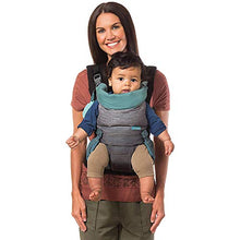 Load image into Gallery viewer, Infantino Go Forward 4-in-1 Evolved Ergonomic Baby Carrier with Multiple Carrying Positions, Natural Outfacing Support Seat &amp; Built-in Light &amp; Breathable Hood
