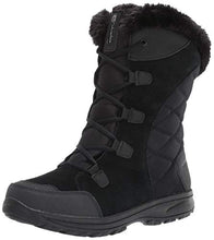 Load image into Gallery viewer, Columbia womens Ice Maiden Ii Snow Boot, Black, Columbia Grey, 12 US
