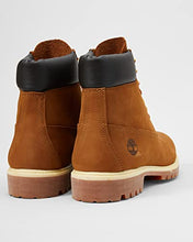 Load image into Gallery viewer, Timberland Men's 6 inch Premium Waterproof Boot, Rust Nubuck, 13
