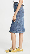 Load image into Gallery viewer, Lee Vintage Modern Women's High Rise Midi Skirt, Leesure Blue, 28
