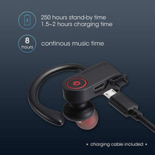 Load image into Gallery viewer, noot products NP11 Wireless Bluetooth Earbuds Headphones with Mic, Volume &amp; Remote Control IPX7 Sweatproof in-Ear for Sports, Running, Gym
