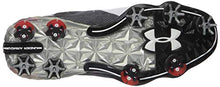 Load image into Gallery viewer, Under Armour Men's Spieth 2 Golf Shoe, White(104)/Black, 10.5
