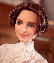 Load image into Gallery viewer, Barbie Inspiring Women Helen Keller Doll (12-inch) Wearing Blouse and Skirt, with Doll Stand &amp; Certificate of Authenticity, Gift for Kids &amp; Collectors
