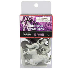 Load image into Gallery viewer, SCS Direct 10 pcs Fantasy Creatures Action Figure Playset - Monster Battle Toy Collection (Includes Dragons, Wizards, Orcs, and More) - Perfect for Roleplaying and D&amp;D Gaming
