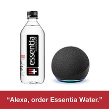 Load image into Gallery viewer, Essentia Bottled Water, 20 Ounce, 24-Pack, Ionized Alkaline Water; 99.9% Pure, Infused with Electrolytes, 9.5 pH or Higher with a Clean, Smooth Taste
