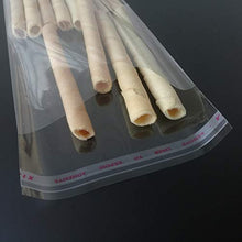Load image into Gallery viewer, 200 Pcs 3"x7" Clear Resealable Cello/Cellophane Bags Self Adhesive Sealing OPP Treat Bags for Bakery Candle Candy Cookie Prints Card Pretzels Lollipops Cake Pops Gift Packaging Decoration Storage
