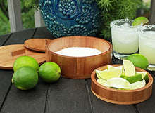 Load image into Gallery viewer, Margarita Salt Rimmer Set - Margarita Gift Set - Salt Rimmer for Cocktails - Glass Rimmer for Cocktails - Bar Sugar Rimmers for Drinks - Glass not included
