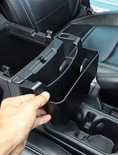 Load image into Gallery viewer, Savadicar JL &amp; JT Center Console Hanging Storage Box, Armrest ABS Organizer for 2018 2019 2020 2021 2022-Current Jeep Wrangler JL JLU &amp; Gladiator JT, Interior Accessories, Black
