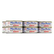 Load image into Gallery viewer, Blue Harbor Fish Co. Wild Pink Salmon in Water No Salt Added - 5 oz Can (Pack of 12)

