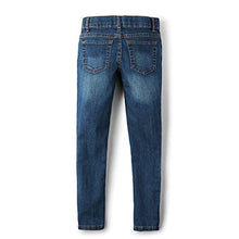 Load image into Gallery viewer, The Children's Place Girls Super Skinny Jeans,Victory Blue Wash Single,12S

