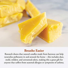 Load image into Gallery viewer, Candle by the Hour 80-Hour Vertical Candle, Eco-friendly Natural Beeswax with Cotton Wick
