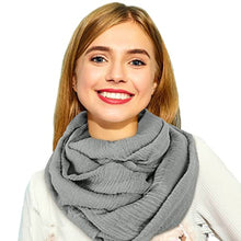 Load image into Gallery viewer, Chalier 4 PCS Hijab Scarfs for Women Soft Scarf Shawl Lightweight Long Wraps for All Season,Burgundy/Navy Blue/Army Green/Dark Grey
