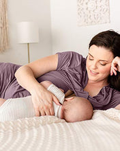 Load image into Gallery viewer, Kindred Bravely Davy Ultra Soft Maternity &amp; Nursing Pajamas Sleepwear Set (Dusty Mauve, Small)
