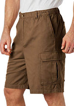 Load image into Gallery viewer, KingSize Men's Big &amp; Tall Knockarounds 8" Cargo Shorts - Big - 9XL, Steel Gray
