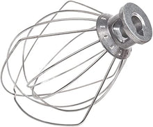 Load image into Gallery viewer, KITCHPOWER K45WW Wire Whip Attachment for Tilt-Head Stand Mixer for KitchenAid Stainless Steel Egg Cream Stirrer, Flour Cake Balloon Whisk
