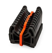 Load image into Gallery viewer, Camco 20 Ft (43051) Sidewinder RV Sewer Hose Support, Made From Sturdy Lightweight Plastic, Won't Creep Closed, Holds Hoses in Place - No Need for Straps
