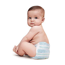Load image into Gallery viewer, HONEST Company, Club Box Clean Conscious Diapers, Teal Tribal + Multi-Color Giraffes, Size Newborn, 76 Count (Packaging + Print May Vary), 0

