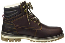 Load image into Gallery viewer, Dockers by Gerli Men's Combat Boots , Brown Schoko 0 , 8.5 US
