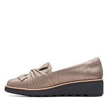 Load image into Gallery viewer, Clarks Women's Sharon Dasher Shoe, Pewter Suede, 9.5 W US
