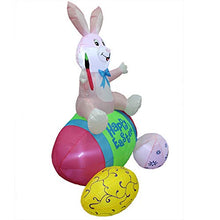 Load image into Gallery viewer, Impact Canopy Inflatable Outdoor Easter Decoration, Easter Bunny and Eggs, 5 Feet Tall
