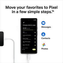 Load image into Gallery viewer, Google Pixel 6 – 5G Android Phone - Unlocked Smartphone with Wide and Ultrawide Lens - 128GB - Sorta Seafoam
