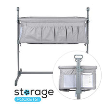 Load image into Gallery viewer, Milliard Bedside Bassinet Side Sleeper/Portable Infant Crib
