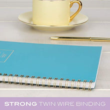 Load image into Gallery viewer, Mead Cambridge Meeting Notebook, Journal, 9-1/2" x 6-5/8 ", Legal Ruled, 80 Twinwire Sheets, Notetaking, Teal (49587)
