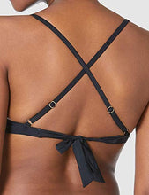 Load image into Gallery viewer, Ocean Blues Womens Black Sexy Lace Two Pieces Swimsuit Triangle Bikini Set Size Medium
