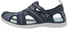 Load image into Gallery viewer, Dr. Scholl's Shoes Women's Andrews Fisherman Sandal, Navy Nubuck/Fabric, 8 M US
