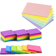 Load image into Gallery viewer, 3X3 Sticky Notes and 4X6 Pastel Sticky Notes
