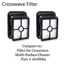Load image into Gallery viewer, Replacement Parts for Bissell CrossWave 1785 2306 2551 Series Wet Dry Vacuum Cleaner, 1785A 2306A Replacements 1 Set Pet &amp; Multi Surface &amp; Wood Floor &amp; Area Rug Brush Rolls and 2 Pack 1866 Filters
