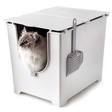 Load image into Gallery viewer, Modkat Flip Litter Box Kit Includes Scoop and Reusable Tarp Liner
