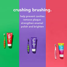 Load image into Gallery viewer, hello Variety (Unicorn, Strawberry, Grape) Fluoride Kids Toothpaste, Anticavity, Vegan, SLS Free, Gluten Free, for Ages 2 and Up, 4.2 Ounce (Pack of 3)

