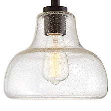 Load image into Gallery viewer, Jackson Bronze and Wood Grain Arc Floor Lamp - Franklin Iron Works
