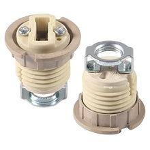 Load image into Gallery viewer, Shuian 4PCS G9 Ceramic Lamp Holder 35mm G-9 Halogen Light Bulb Base Socket.
