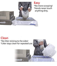 Load image into Gallery viewer, SpeedySift Cat Litter Box with Disposable Sifting Liners, Cats' Favorite Box-Like PP Plastic High Sides, Large
