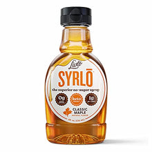 Load image into Gallery viewer, Livlo Sugar Free Keto Maple Syrup -  Low Carb &amp; Keto Friendly Pancake Syrup - 1g Net Carbs &amp; 10 Calories per Serving - Made with Allulose - Sugar Alcohol Free - Syrlō - 8oz
