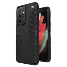Load image into Gallery viewer, Speck Products Presidio2 Grip Samsung Galaxy S21 Ultra 5G Case, Black/Black/White
