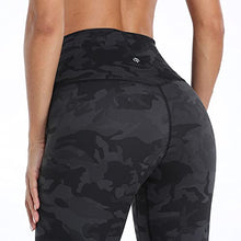 Load image into Gallery viewer, HeyNuts Hawthorn Athletic High Waisted Yoga Leggings for Women, Buttery Soft Workout Pants Compression 7/8 Leggings with Inner Pockets Ocean Teal_25''XXS(00)
