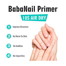 Load image into Gallery viewer, BabeNail Nail Prep Dehydrate &amp; Bond Primer, Nail Protein Bond, 2PCS Professional Long Lasting Natural Air Dry Superior Bonding Primer for Acrylic Powder and Gel Nail Polish 0.5 oz

