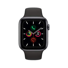 Load image into Gallery viewer, Apple Watch Series 5 (GPS, 44mm) - Space Gray Aluminum Case with Black Sport Band
