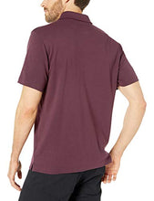 Load image into Gallery viewer, Amazon Essentials Men's Slim-Fit Pocket Jersey Polo, Port, X-Large

