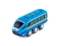 Load image into Gallery viewer, Hape Remote Control Engine Train | Kids Railway Toy, App or Button RC Vehicle with 5 Playable Sounds, Rechargeable Battery Feature, Blue
