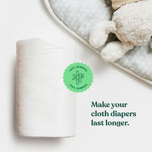 Load image into Gallery viewer, Naturally Natures Bamboo Diaper Liners 400 Sheets (4 Pack) Gentle and Soft, Chlorine and Dye-Free, Unscented, Biodegradable Inserts (Set of 4) 400 Liners
