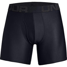 Load image into Gallery viewer, Under Armour Men's Tech 6-inch Boxerjock 2-Pack , Black (001)/Black , X-Large
