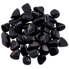 Load image into Gallery viewer, Hilitchi 1lb Bulk Large Natural Tumbled Polished Brazilian Stones Gemstone Healing Crystals Quartz for Wicca, Reiki, and Energy Crystal Healing (Obsidian About 1lb/450g/16oz/bag)
