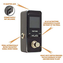 Load image into Gallery viewer, KLIQ Airlink 5.8 GHz Rechargeable Wireless Guitar System Digital Transmitter/Receiver Set AND KLIQ TinyTune Tuner Pedal Bundle
